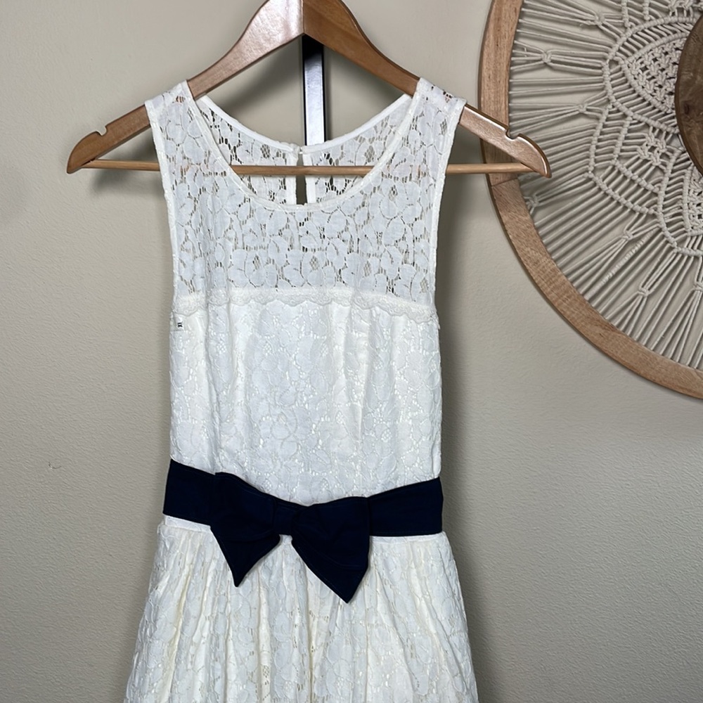 Abercrombie white lace tulle party dress NWT size XL - Picture 3 of 9